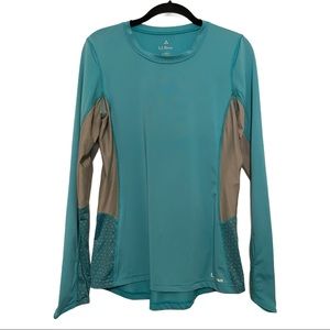 5/$25 | L.L. Bean Long Sleeve Running Athletic Top